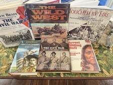 Civil War Custer Sitting Bull History 6 Book Lot Brady Wild West Little Bighorn picture