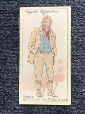 1923 Players Cigarettes Characters From Dickens #33 Rogue Riderhood M3 picture