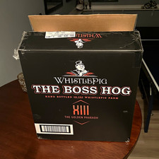 WhistlePig The Boss Hog XIII The Golden Pharaoh Straight Rye Whiskey 750ml Box picture