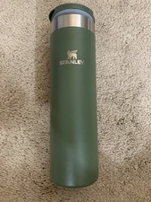 New Stanley The Transit 2.0 Flip Top Mug cup 20 OZ dried pine hot/cold insulated picture