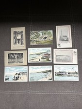 Vintage Massachusetts Postcards Unused Lot Of  9 picture