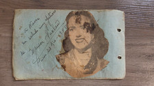 RARE SINGER LEGEND MARION INCLAN INSCRIBED SIGNED AUTOGRAPH 1945 ORIG MA81 picture