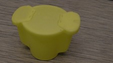 Vintage Tupperware Yellow Creamer flip Top Lid picture
