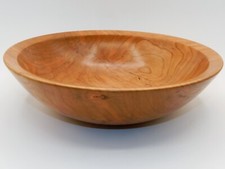 Handmade Black Cherry Salad Bowl. OUTSTANDING with Beautiful Colors #110 picture
