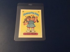 Original 1985 Rare TOPPS Schizo Fran Glossy Back Mint picture