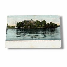 Postcard Twin Cottages of Messrs Abrahams & Strauss Cherry Island NY c1909 A492 picture