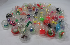 VTG Gumball Vending Machine Capsule Toys Lot 60+ Prizes 80s 90s Rings Cars k3 picture