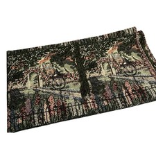 Vintage Glynda Turley Tapestry Upholstery Fabric Romantic Garden 57” x 55” picture