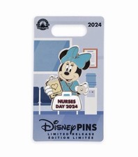 Disney Nurses Day 2024 Minnie Mouse Pin Limited Release Edition picture