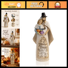 Thanksgiving Pilgrim Figurines - 12.2