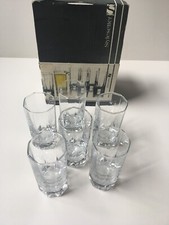Shot Glass/Dessert Cups New Set of 6: Stylesetter Octavia Clear 2oz 3 3/8
