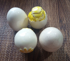 Vintage Ceramic Easter Egg Lot Of 4 picture