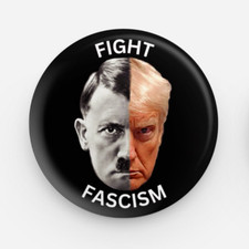 ANTI-TRUMP PIN, 