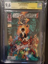 GEN 13/Generation X #1 CGC 9.6 Sig Ser ART ADAMS & J SCOTT CAMPBELL Both Signed picture