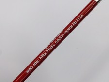 c1990s Cedar Rapids, IA Iowa Substance Abuse Advertising Pencil Anti-Drug Web G2 picture
