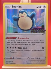 Snorlax Holo SWSH068 Prerelease Promo Pokemon Card Vivid Voltage * New * picture