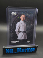 2026 Topps Chrome Star Wars Sergeant Heert Galaxy Refractor /15 Andor #26 picture