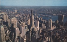 New York City, NY City from Empire State Building Observatory NYC Vintage picture