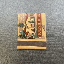 Vintage Matchbook - Bakersfield Inn - Bakersfield, CA - Unstruck picture