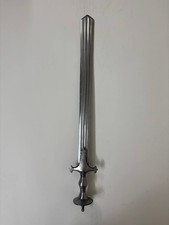 Antique Broad Khanda Straight Sword Pulwar Vintage Tulwar Dagger Collectible picture