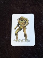 1989 Mayfair Games DC Heroes Alan Moore's Swamp Thing Earliest Rookie Card Clean picture