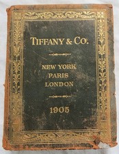 Tiffany & Co 1905 Blue Book Catalog Vtg Old Antique picture
