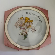 NOS 1973 Rosie O'Neil Kewpie Collector Plate Happy Days Are Here Again picture