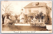 K36/ Columbia Missouri RPPC Postcard c1910 Farmers Fair Parade Float 397 picture