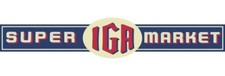 IGA Super Market, Grocery Store DIECUT NEW 28