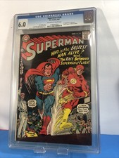 Superman #199 (1967) CGC 6.0 1st Superman vs. Flash Race DC Comics picture