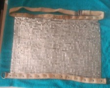 RARE VINTAGE CHAIN MAIL BUTCHER APRON STEAM PUNK AUTHENTIC 1950s picture