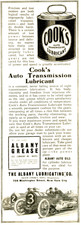 1912 Original Albany Grease Lubricant Ad. Vintage Racing + Lauth-Juergens Truck picture
