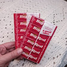 Vtg Wrigleys Unopened 5 Stick Multi Pack Big Red Chewing Gum Sealed Prop TV Play picture