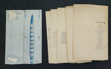 1905 antique WELLESLEY COLLEGE ROWING CLUB PROGRAM songs names picture