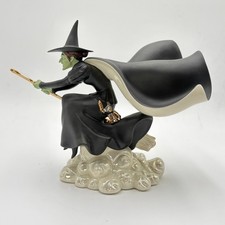 Lenox Wicked Witch's Fury Figure Wizard of Oz Porcelain 24K Gold 8 Inch picture