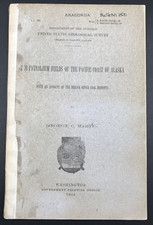 Antique 1905 USGS Bulletin 250 Anaconda Petroleum Fields Alaska Pacific Coast picture