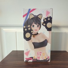 Sarashina Ruka Coreful Figure Rent-A-Girlfriend Anime Cat Statue Taito picture