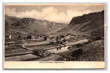 Birds Eye View Palisade Nevada NV UNP UDB Postcard V4 picture