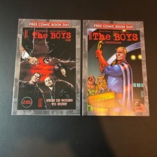 2 free comic book day The Boys FCBD issues 2021 & 2020 Garth Ennis  TV series picture