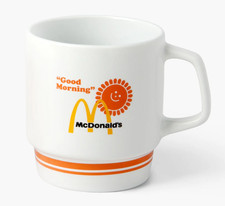 McDonald's Retro Good Morning Ceramic Mug - Breakfast - Golden Arches - NEW picture