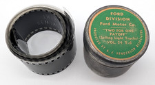 Vtg 1950s Ford Light Truck Sales Training Filmstrip Vol 54 T-6 Metal Canister picture
