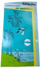 Holiday Inn Directory Of Services Vintage 70s 80s Freeport 6.5 X11.5