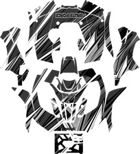 2012 - 2022 Kawasaki Brute Force 750 Graphic Kit - Pro Edition D42 picture