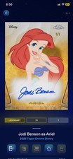 Topps Chrome Disney Collect Ariel Legendary Super Refractor 1/1 Auto (Digital) picture