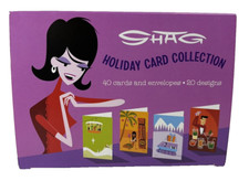 SHAG Josh Agle Christmas Box Holiday Card Collection 40 Cards 20 Designs picture