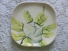 Vintage 40s Red Wing Magnolia Bread Plate 6 1/4