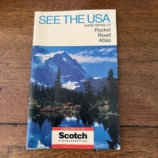 Rand McNally Pocket Road  Atlas Major Guide 1992 Paperback picture