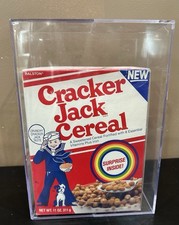 Vintage 1983 Ralston Cracker Jack Cereal Box FACTORY SEALED FULL 1980s Retro VTG picture