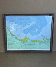 VTG 1990 Lake Okeechobee Sectional Map #2 Ritta Island D-TAIL MAPS Clewiston FL picture