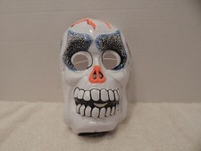 Vintage 1987 Ben Cooper Skeleton Halloween Mask NOS Perfect picture